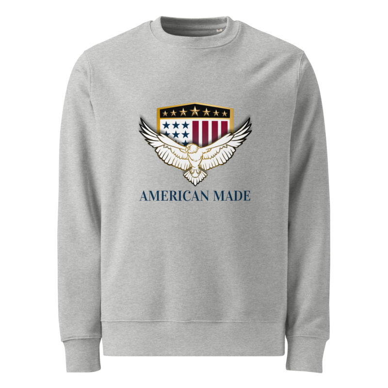 Unisex organic sweatshirt - Image 5