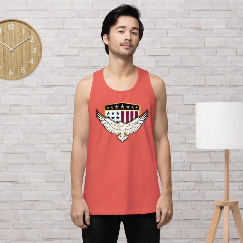 Men’s premium tank top - Image 11